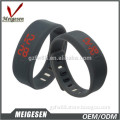 Cheap promotional wriswatch bracelet instrusctions rubber led watch